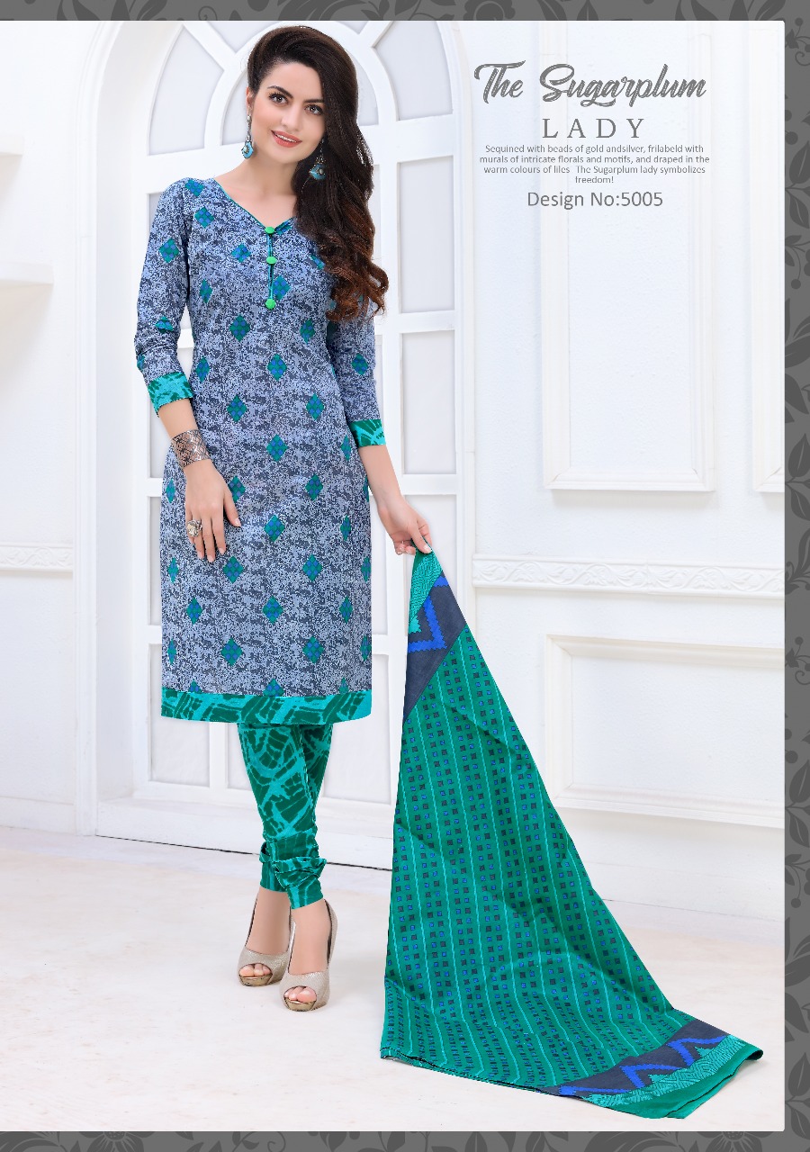 Sargan Vol-5 By Shree Laxmi Prints 5001 To 5012 Series Stylish Beautiful Fancy Colorful Casual Wear & Ethnic Wear Summer Collection Cotton Printed Dresses At Wholesale Price