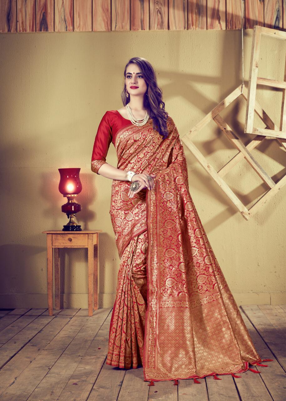 Saynaa By Kianaa Fashion 111 To 115 Series Indian Traditional Wear Collection Beautiful Stylish Fancy Colorful Party Wear & Occasional Wear Dyed Silk Printed Sarees At Wholesale Price