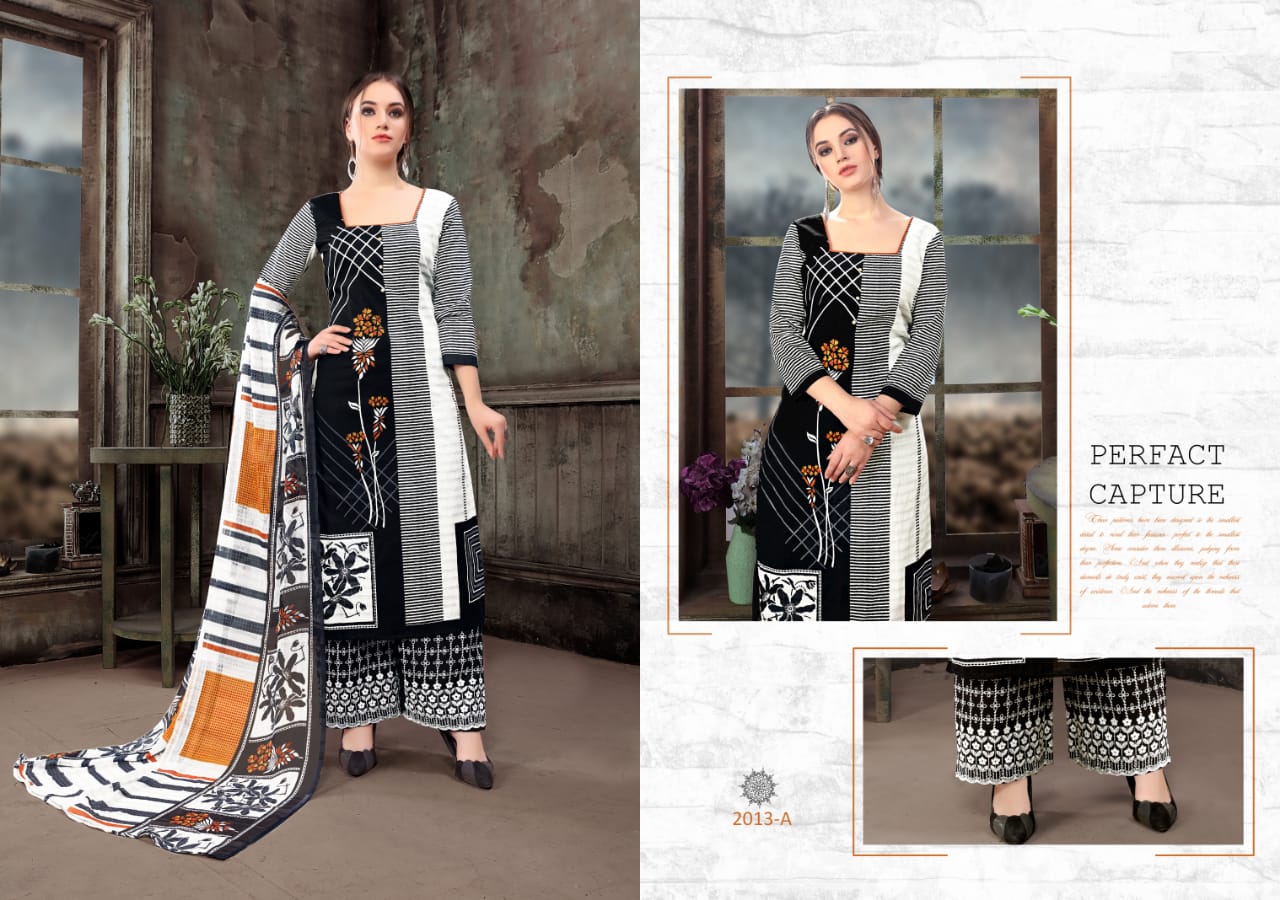 Seasons Vol-3 By Aaa Design 2013-a To 2018-b Series Designer Pakistani Suits Beautiful Stylish Fancy Colorful Party Wear & Ethnic Wear Cotton Lawn Print With Accessories Work  Dresses At Wholesale Price
