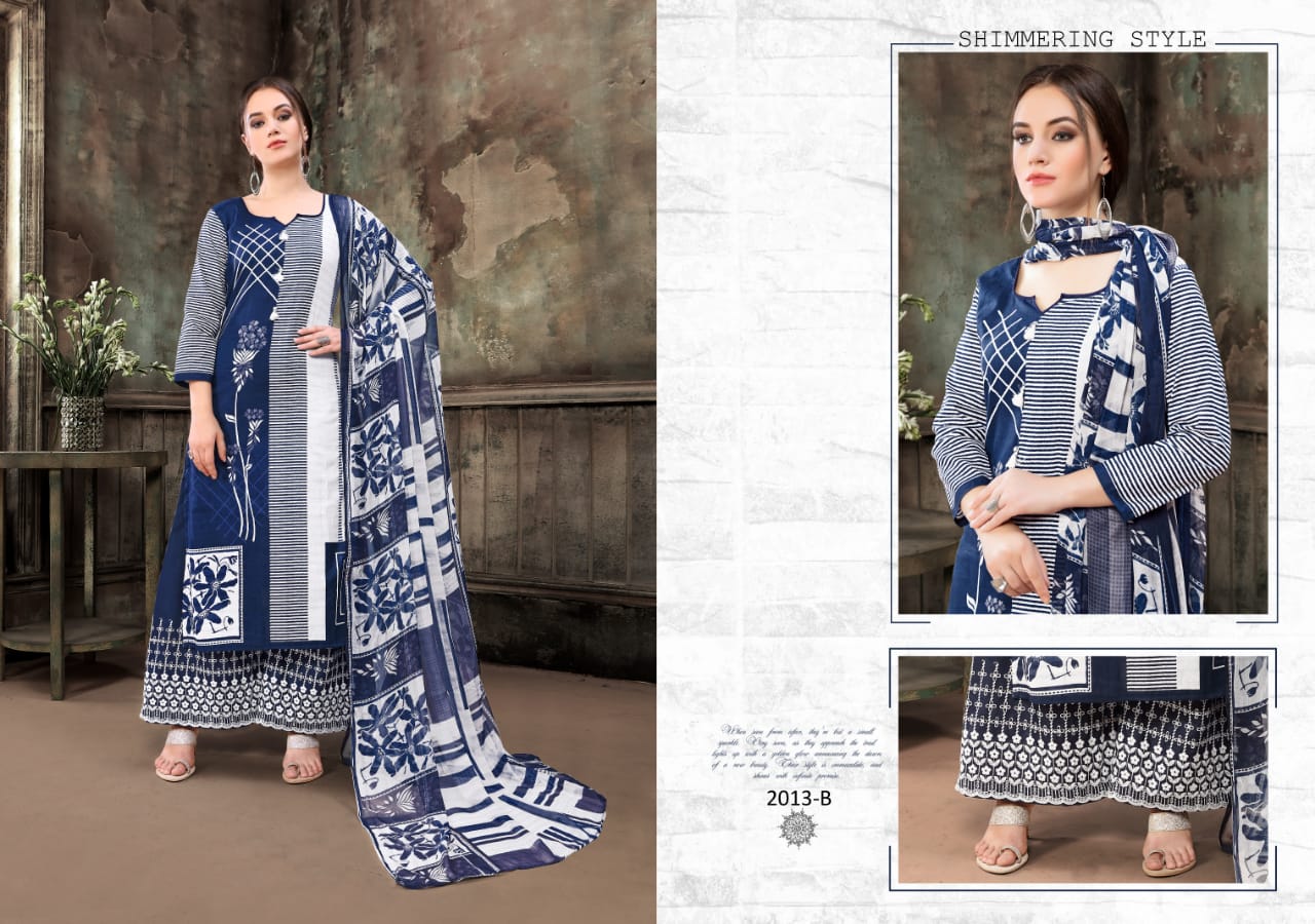 Seasons Vol-3 By Aaa Design 2013-a To 2018-b Series Designer Pakistani Suits Beautiful Stylish Fancy Colorful Party Wear & Ethnic Wear Cotton Lawn Print With Accessories Work  Dresses At Wholesale Price