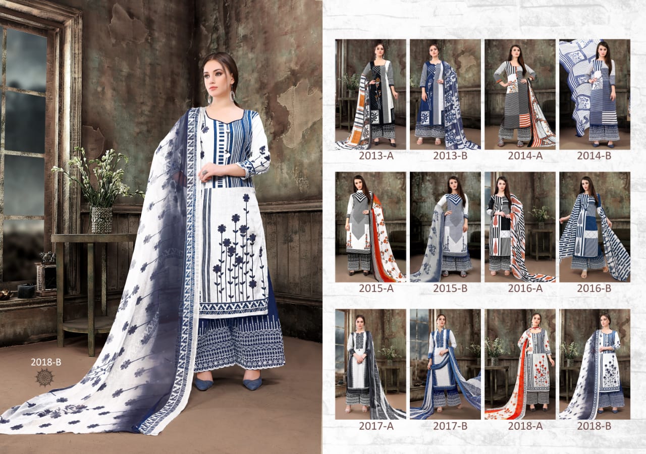 Seasons Vol-3 By Aaa Design 2013-a To 2018-b Series Designer Pakistani Suits Beautiful Stylish Fancy Colorful Party Wear & Ethnic Wear Cotton Lawn Print With Accessories Work  Dresses At Wholesale Price