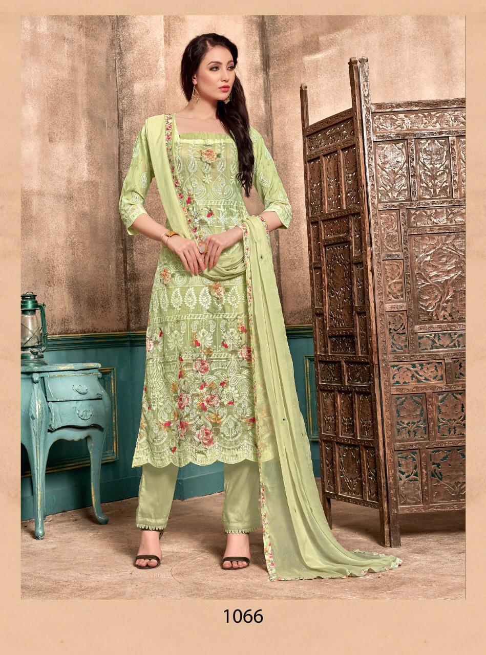 Selvi By Saanjh 1065 To 1071 Series Beautiful Suits Stylish Colorful Fancy Casual Wear & Ethnic Wear Fine Cotton Embroidered Dresses At Wholesale Price