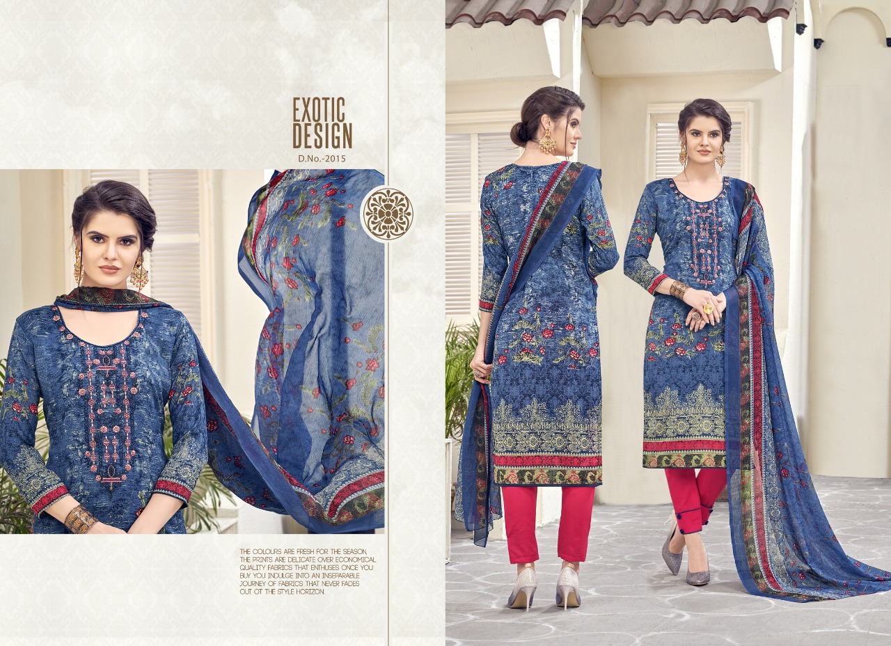 Shanaya Vol-2 By Ravi Creation 2013 To 2020 Series Beautiful Stylish Fancy Colorful Casual Wear & Ethnic Wear Cotton Slub Printed Dresses At Wholesale Price