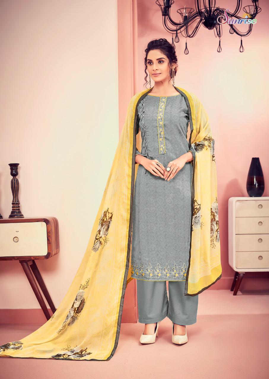Shanvi By Sunrise Creation 1001 To 1009 Series Beautiful Pakistani Suits Stylish Fancy Colorful Party Wear & Ethnic Wear Glace Cotton With Embroidery Dresses At Wholesale Price