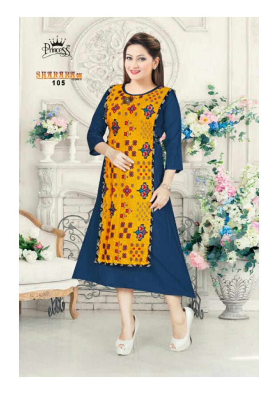 Sharara Vol-3 By Princess 101 To 112 Series Designer Beautiful Stylish Colorful Fancy Ready To Wear & Casual Wear & Ethnic Wear Heavy Rayon Kurtis At Wholesale Price