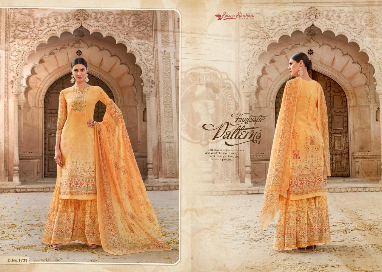 Sharara Vol-3 By Shree Shalika Fashion 1731 To 1736 Series Beautiful Colorful Fancy Stylish Casual Wear & Ethnic Wear Cotton Satin Digital Printed Dresses At Wholesale Price