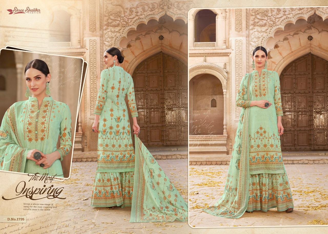 Sharara Vol-3 By Shree Shalika Fashion 1731 To 1736 Series Beautiful Colorful Fancy Stylish Casual Wear & Ethnic Wear Cotton Satin Digital Printed Dresses At Wholesale Price