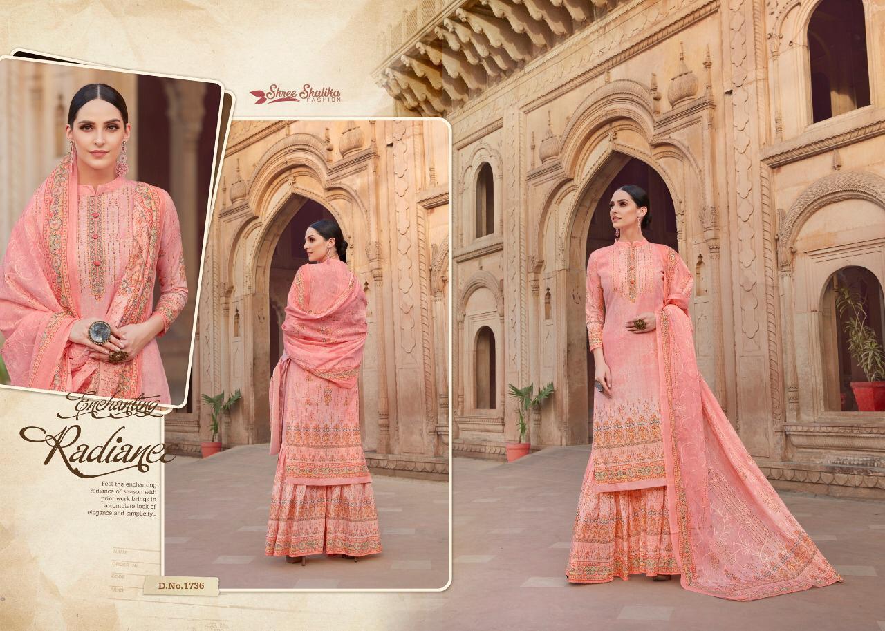 Sharara Vol-3 By Shree Shalika Fashion 1731 To 1736 Series Beautiful Colorful Fancy Stylish Casual Wear & Ethnic Wear Cotton Satin Digital Printed Dresses At Wholesale Price