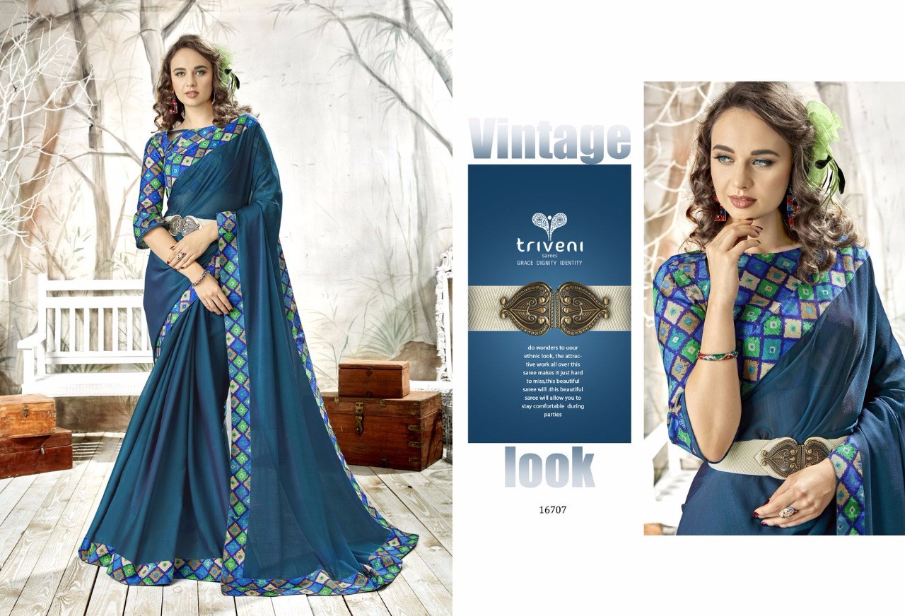 Shayna Vol-8 By Triveni 16701 To 16712 Series Designer Indian Traditional Wear Collection Beautiful Stylish Fancy Colorful Party Wear & Occasional Wear Chiffon Printed Sarees At Wholesale Price