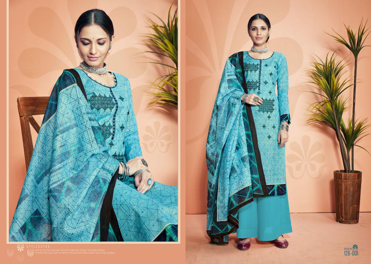Shayna By Sargam Prints 126-001 To 126-008 Series Beautiful Suits Stylish Colorful Fancy Casual Wear & Ethnic Wear Pure Cotton Print With Designer Work Dresses At Wholesale Price