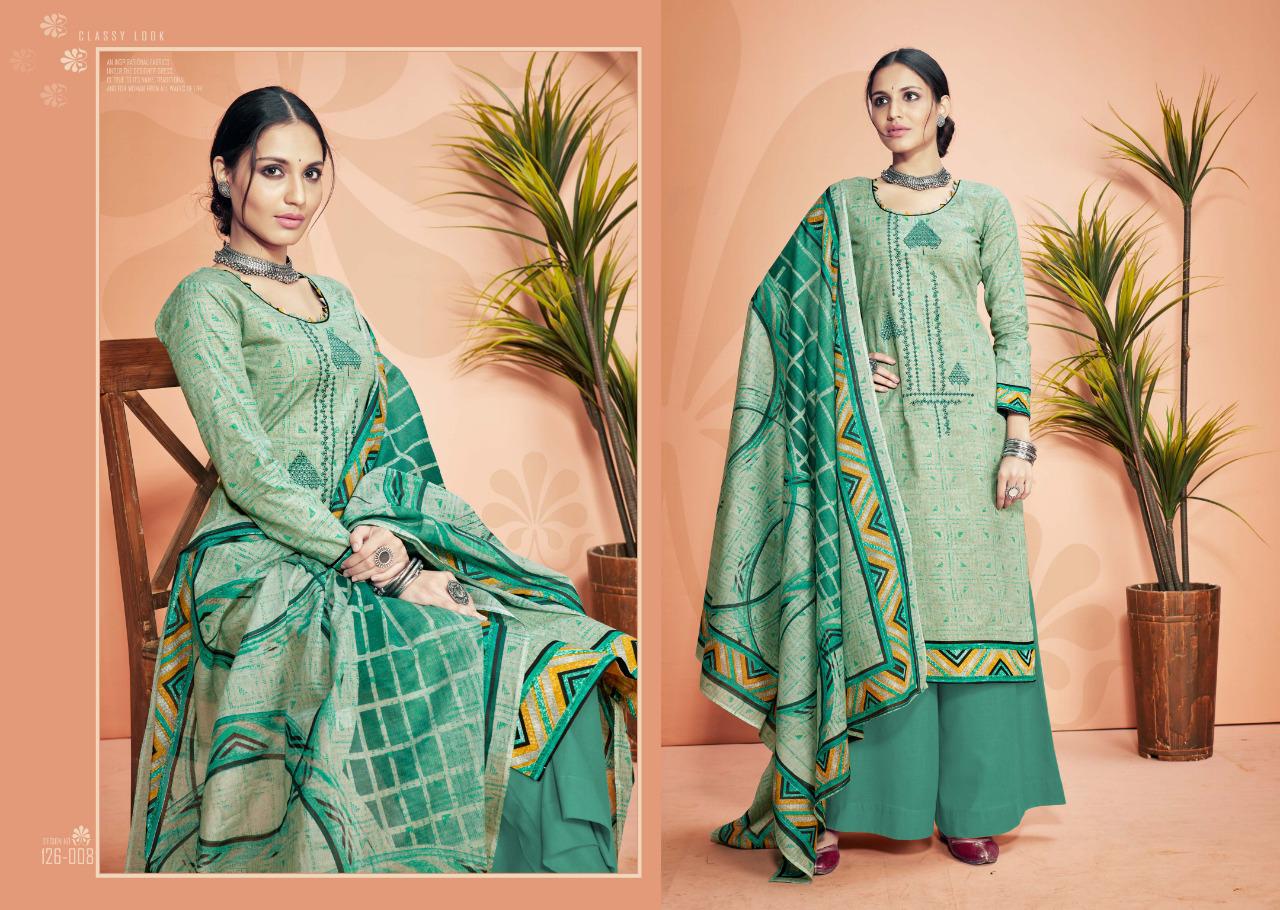 Shayna By Sargam Prints 126-001 To 126-008 Series Beautiful Suits Stylish Colorful Fancy Casual Wear & Ethnic Wear Pure Cotton Print With Designer Work Dresses At Wholesale Price