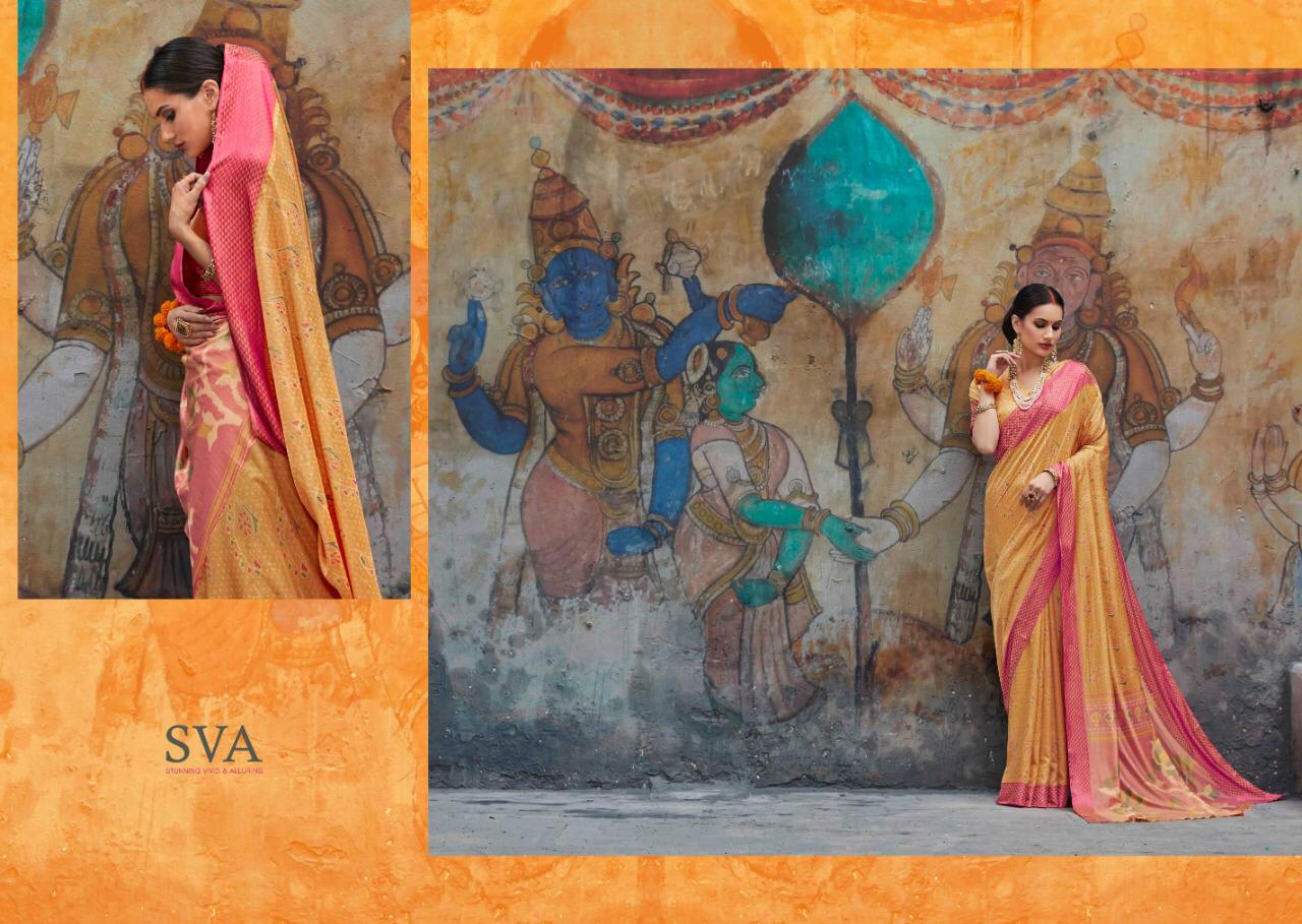 Shehnaiya By Sva Indian Traditional Wear Collection Beautiful Stylish Fancy Colorful Party Wear & Occasional Wear Pure Silk Sarees At Wholesale Price