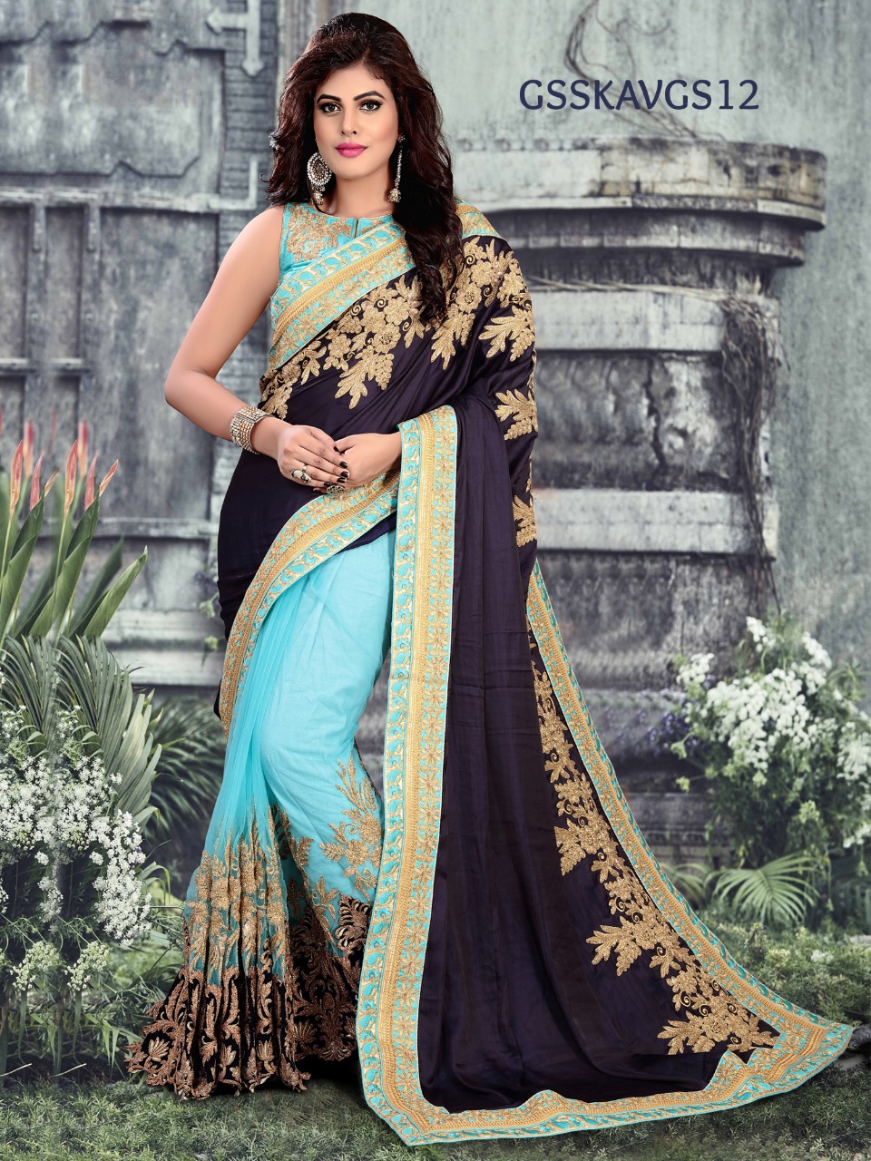 Shilp Kala By Aasvaa Indian Traditional Wear Collection Beautiful Stylish Fancy Colorful Party Wear & Occasional Wear Fancy Embroidered Sarees At Wholesale Price