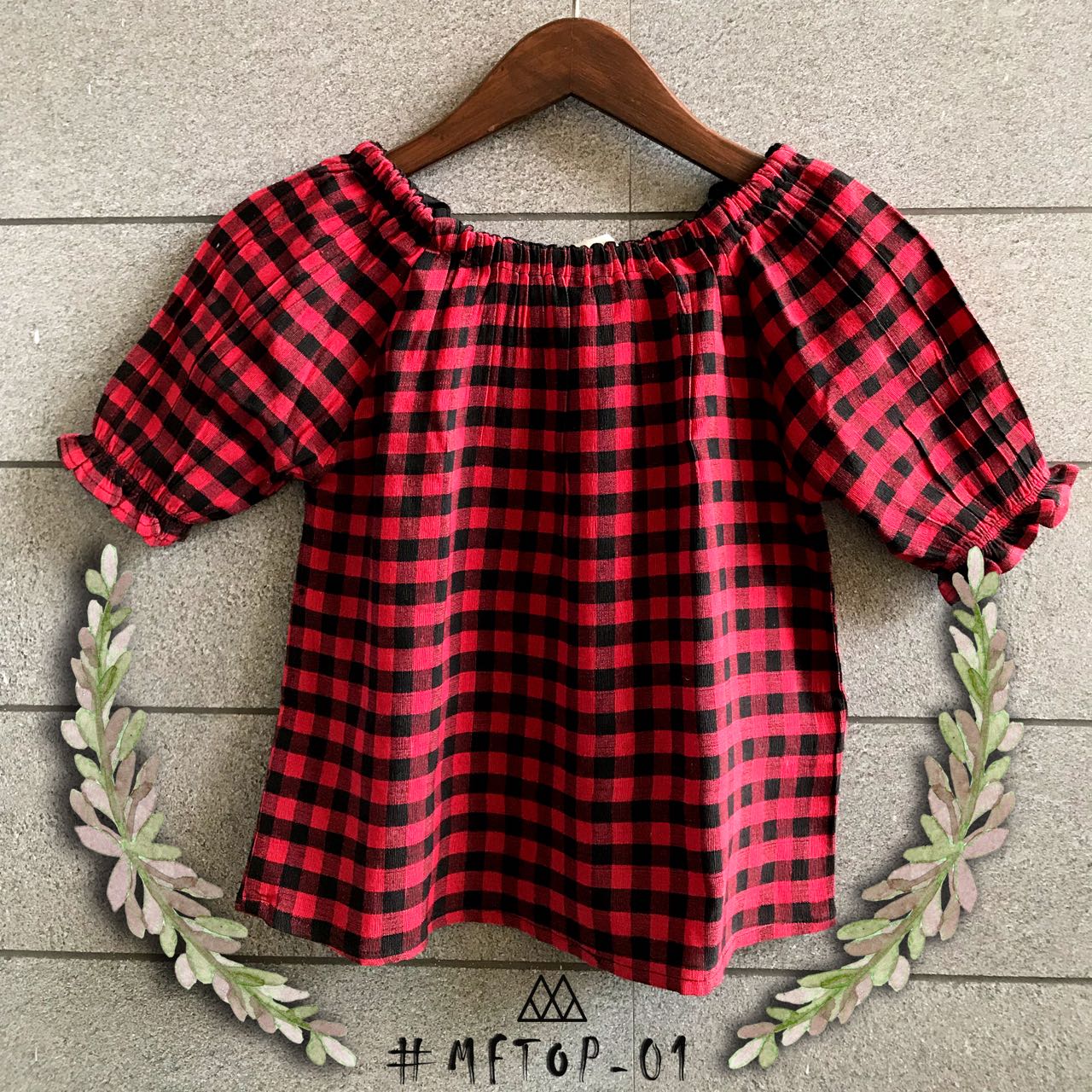 Shortly Checks By Mesmora 01 To 06 Series Stylish Beautiful Colorful Fancy Casual Wear & Ready To Wear & Ethnic Wear Cotton Tops At Wholesale Price