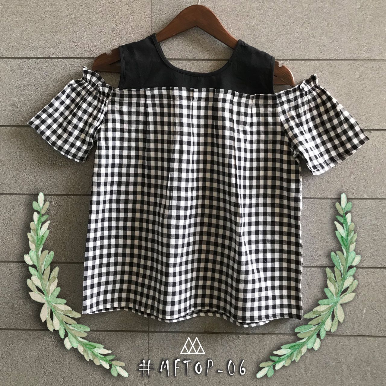 Shortly Checks By Mesmora 01 To 06 Series Stylish Beautiful Colorful Fancy Casual Wear & Ready To Wear & Ethnic Wear Cotton Tops At Wholesale Price
