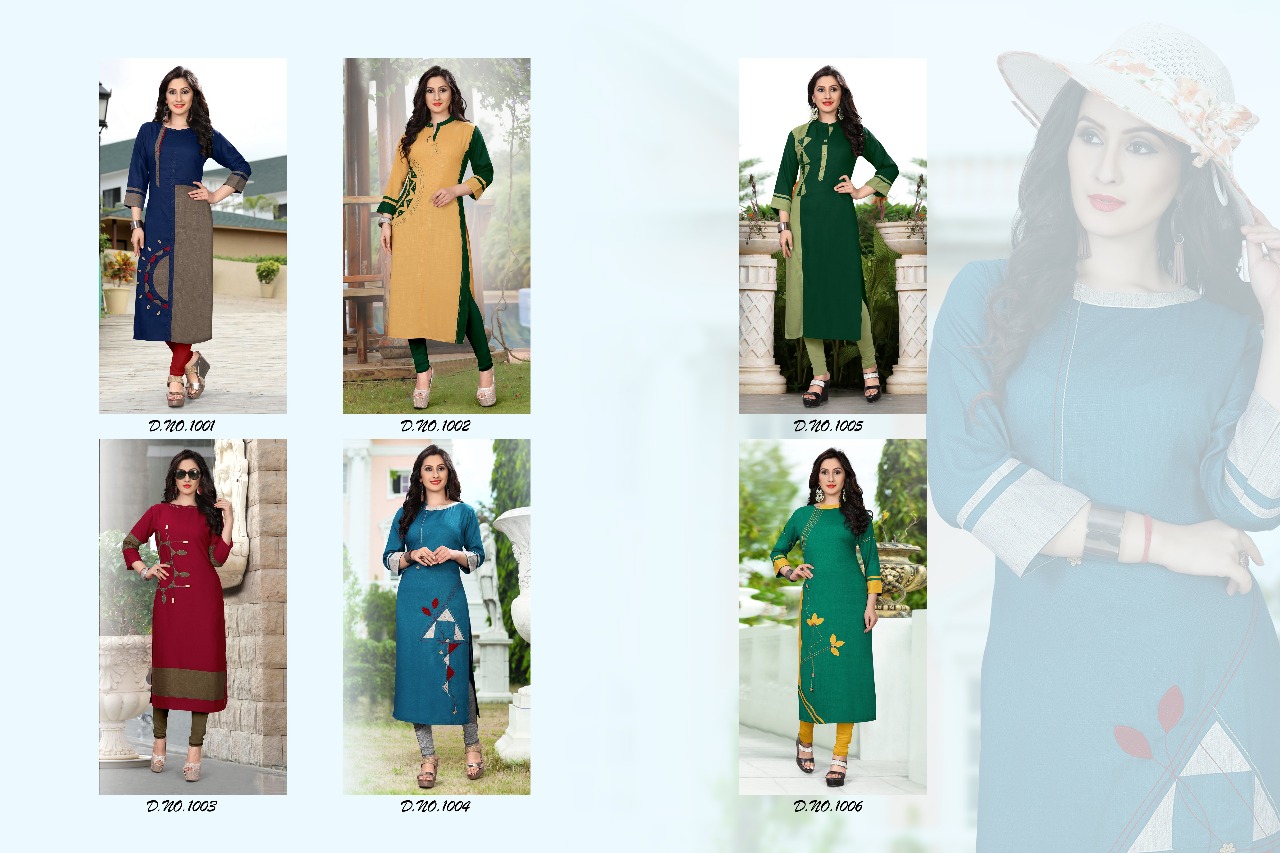 Shringar Vol-1 By Tilak 1001 To 1006 Series Beautiful Colorful Stylish Fancy Casual Wear & Ethnic Wear & Ready To Wear Cotton Slub Kurtis At Wholesale Price