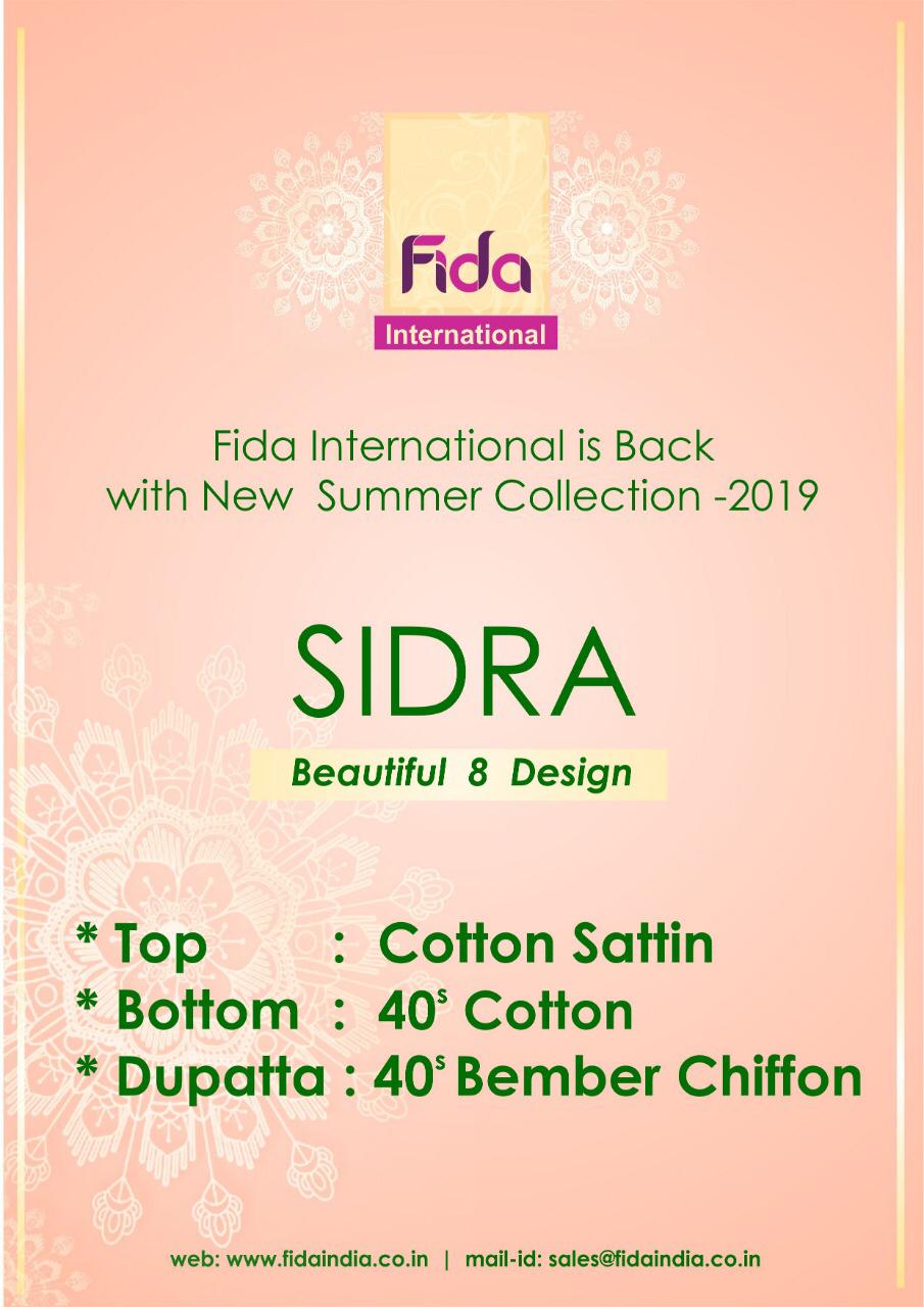 Fidra By Fida 1001 To 1008 Series Beautiful Stylish Fancy Colorful Casual Wear & Ethnic Wear Cotton Satin Printed Dresses At Wholesale Price