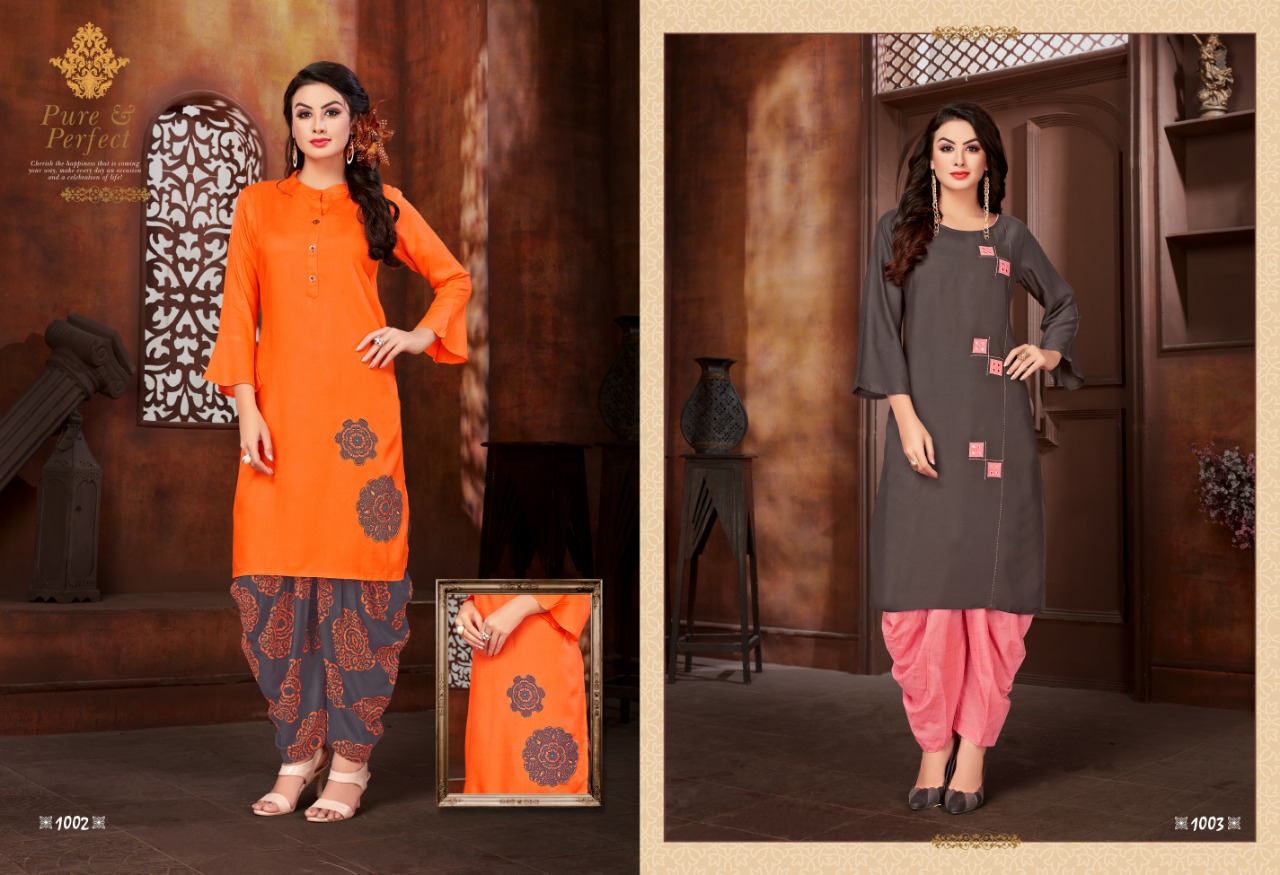 Silky By Mayur Kala 1001 To 1006 Series Beautiful Stylish Fancy Colorful Casual Wear & Ethnic Wear & Ready To Wear Heavy Rayon Kurtis At Wholesale Price