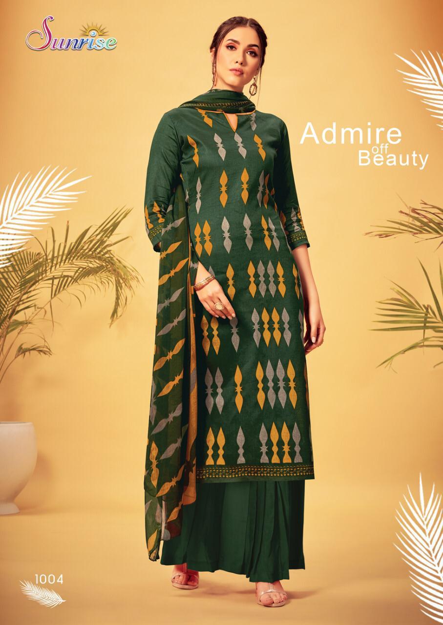 Simora By Sunrise Creation 1001 To 1009 Series Beautiful Colorful Stylish Pretty Party Wear Casual Wear Occasional Wear Glace Cotton Printed Dresses At Wholesale Price