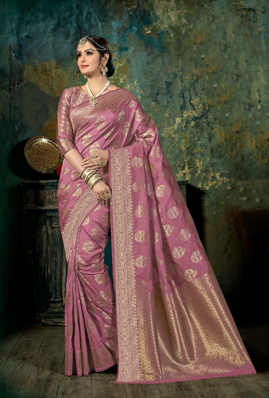 Siya Silk By Sanskar Print 01 To 07 Series Indian Beautiful Traditional Wear Collection Colorful Stylish Party Wear & Occasional Wear Banaras Silk Sarees At Wholesale Price