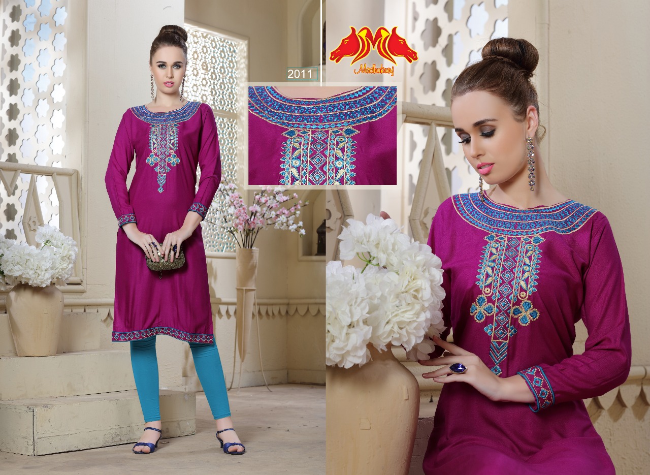 Sizzler By Moh Trendz 2001 To 2012 Series Beautiful Stylish Fancy Colorful Casual Wear & Ethnic Wear Rayon Embroidered Kurtis At Wholesale Price