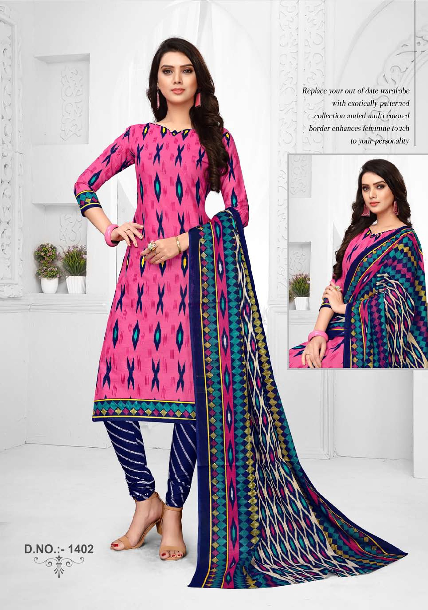 Sona Vol-29 By Raj Print 1401 To 1410 Series Stylish Fancy Beautiful Colorful Casual Wear & Ethnic Wear Pure Cotton Printed Dresses At Wholesale Price