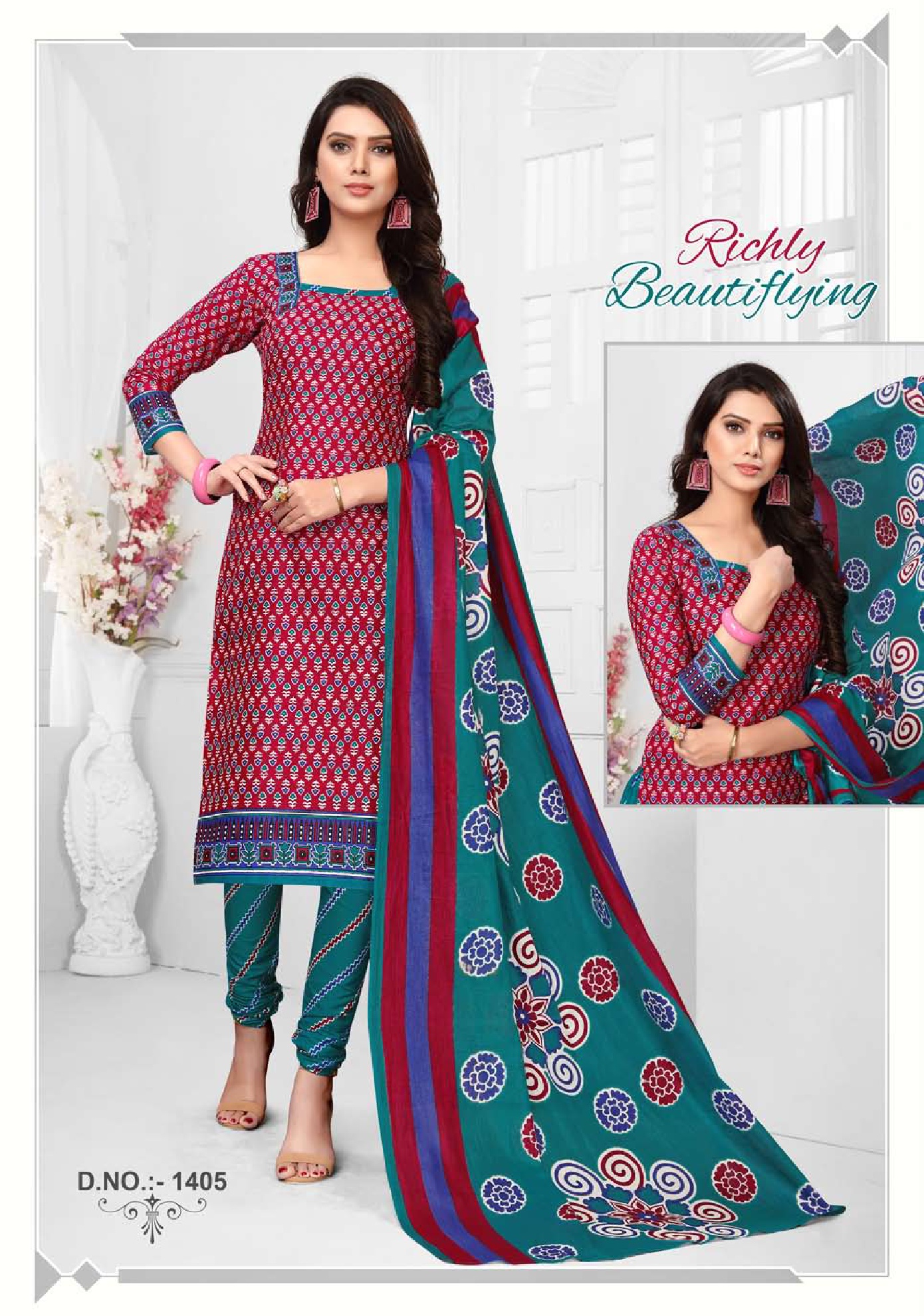 Sona Vol-29 By Raj Print 1401 To 1410 Series Stylish Fancy Beautiful Colorful Casual Wear & Ethnic Wear Pure Cotton Printed Dresses At Wholesale Price