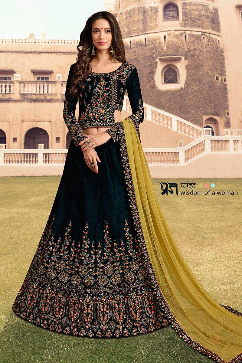 Sparsh Vol-10 By Vritika 1001 To 1010 Series Bridal Wear Collection Beautiful Stylish Colorful Fancy Party Wear & Occasional Wear Fancy Lehengas At Wholesale Price