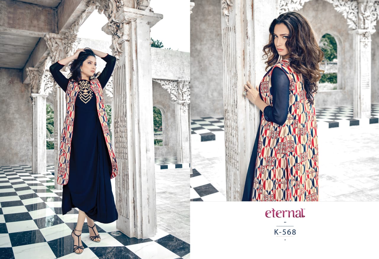 Buy Silk Kurtis | Buy Ajrakh Kurti Online | Patchwork Kurti Designs