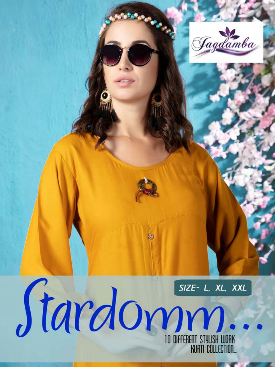 Stardomm By Jagdamba 1001 To 1010 Series Stylish Fancy Beautiful Colorful Casual Wear & Ethnic Wear Rayon Printed Kurtis At Wholesale Price