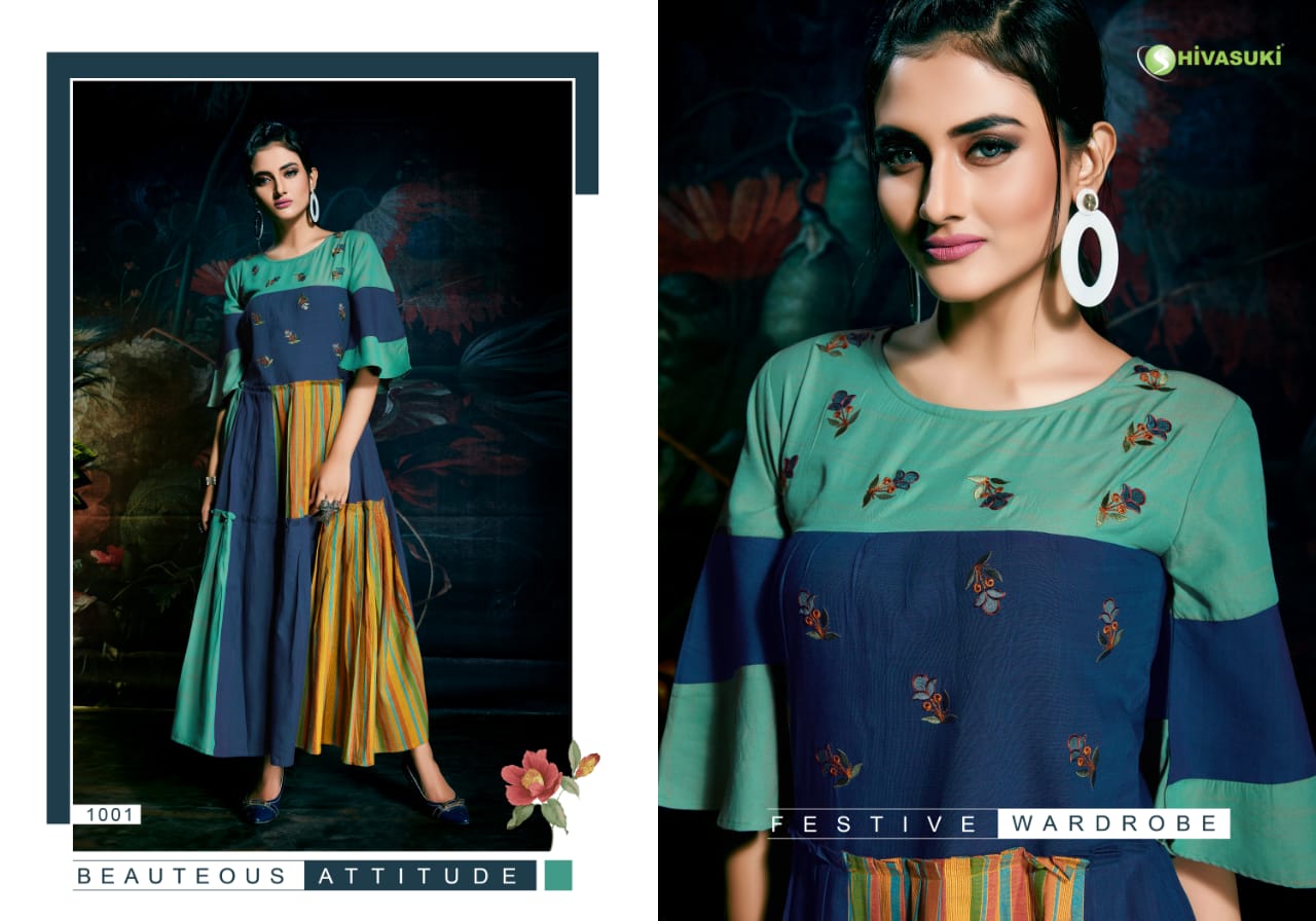 Start Up Vol-1 By Shivasuki 1001 To 1008 Series Beautiful Colorful Stylish Fancy Casual Wear & Ethnic Wear & Ready To Wear Rayon/handloom/silk Kurtis At Wholesale Price