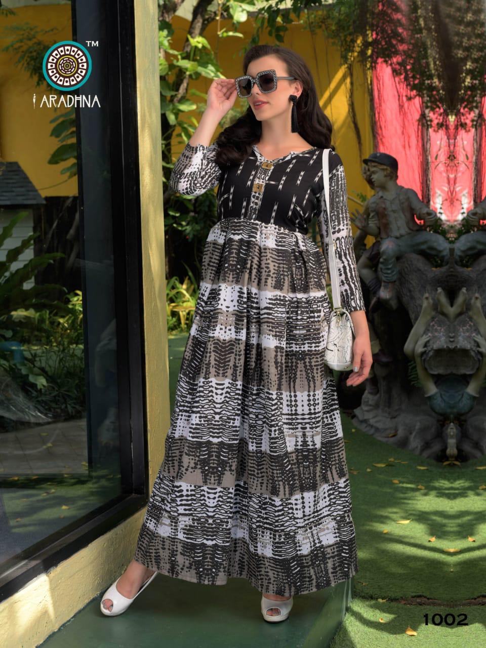 Step Up Vol-1 By Aradhana Fashion 1001 To 1008 Series Beautiful Stylish Fancy Colorful Casual Wear & Ethnic Wear Cotton/rayon Printed Kurtis At Wholesale Price