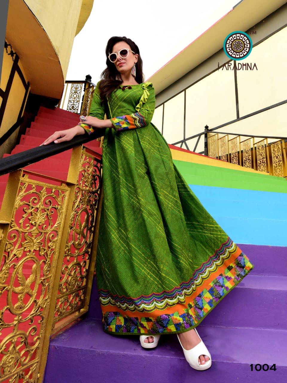 Step Up Vol-1 By Aradhana Fashion 1001 To 1008 Series Beautiful Stylish Fancy Colorful Casual Wear & Ethnic Wear Cotton/rayon Printed Kurtis At Wholesale Price