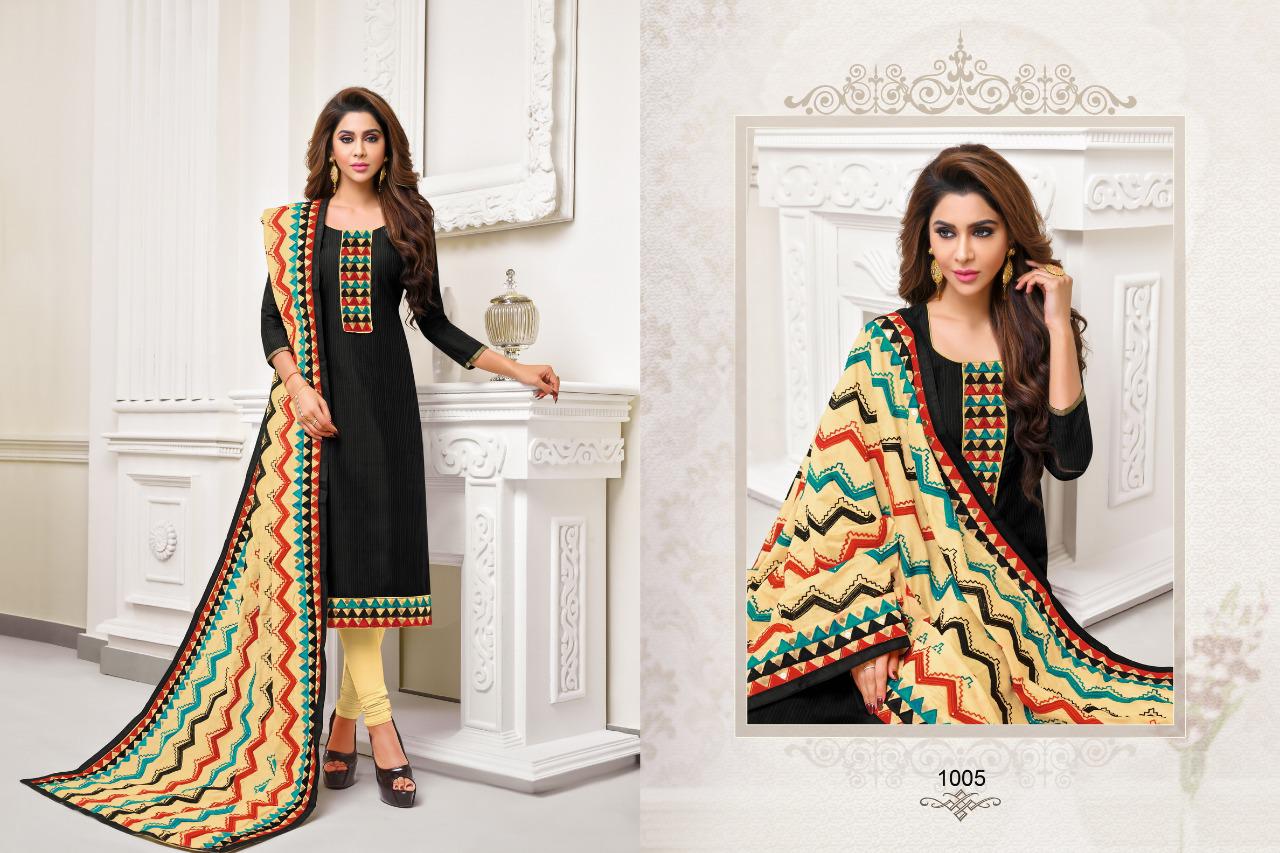Sui Dhaga By Shagun Lifestyle 1001 To 1012 Series Suits Collection Beautiful Stylish Fancy Colorful Party Wear & Occasional Wear Stripe Butti Silk With South Lace Work Dresses At Wholesale Price