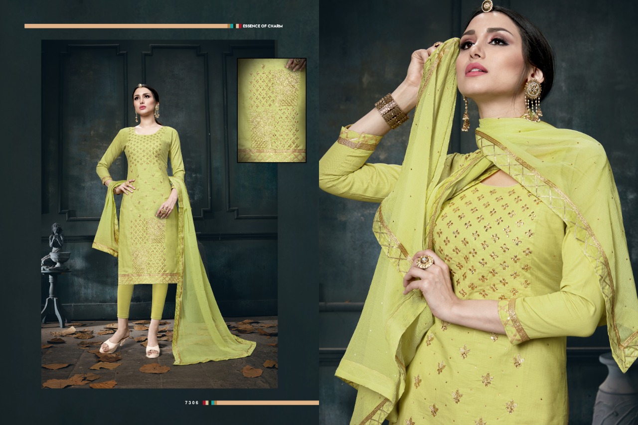 Sulatanna By Micro Designer 7301 To 7312 Series Beautiful Suits Colorful Stylish Fancy Colorful Casual Wear & Ethnic Wear Heavy Jam Cotton Embroidered Dresses At Wholesale Price