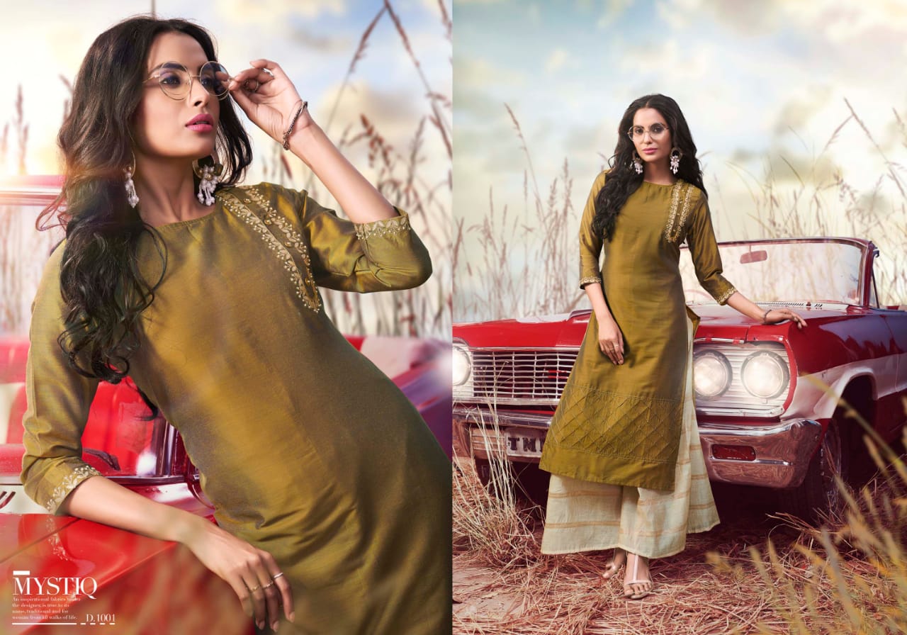 Sumera By Rang Kala 1001 To 1006 Series Beautiful Stylish Fancy Colorful Casual Wear & Ethnic Wear & Ready To Wear Silk Kurtis With Bottom At Wholesale Price