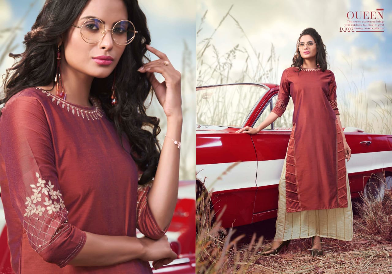 Sumera By Rang Kala 1001 To 1006 Series Beautiful Stylish Fancy Colorful Casual Wear & Ethnic Wear & Ready To Wear Silk Kurtis With Bottom At Wholesale Price