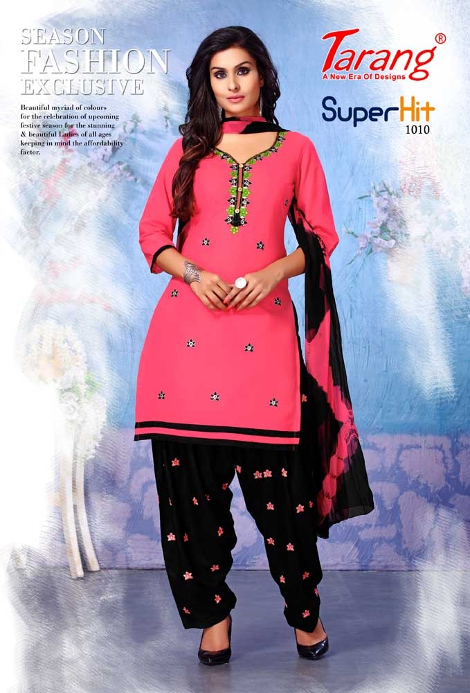Superhit By Tarang 1001 To 1010 Series Beautiful Stylish Fancy Colorful Casual Wear & Ethnic Wear Heavy Rayon Printed Dresses At Wholesale Price
