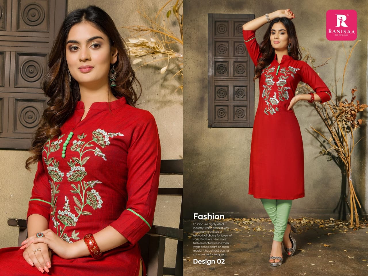 Swarupaa Vol-4 By Ranisa 01 To 08 Series Beautiful Stylish Fancy Colorful Casual Wear & Ethnic Wear Heavy Rayon Embroidery Kurti With Fancy Duppta Kurtis At Wholesale Price