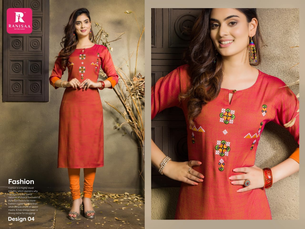 Swarupaa Vol-4 By Ranisa 01 To 08 Series Beautiful Stylish Fancy Colorful Casual Wear & Ethnic Wear Heavy Rayon Embroidery Kurti With Fancy Duppta Kurtis At Wholesale Price