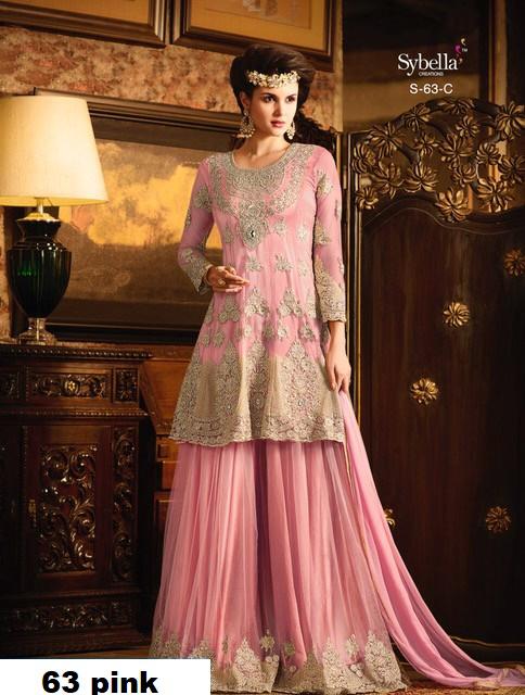 Sybella S-60 Series Nx By Sybella Creations Designer Beautiful Wedding Collection Occasional Wear & Party Wear Heavy Net Embroidered Dresses At Wholesale Price