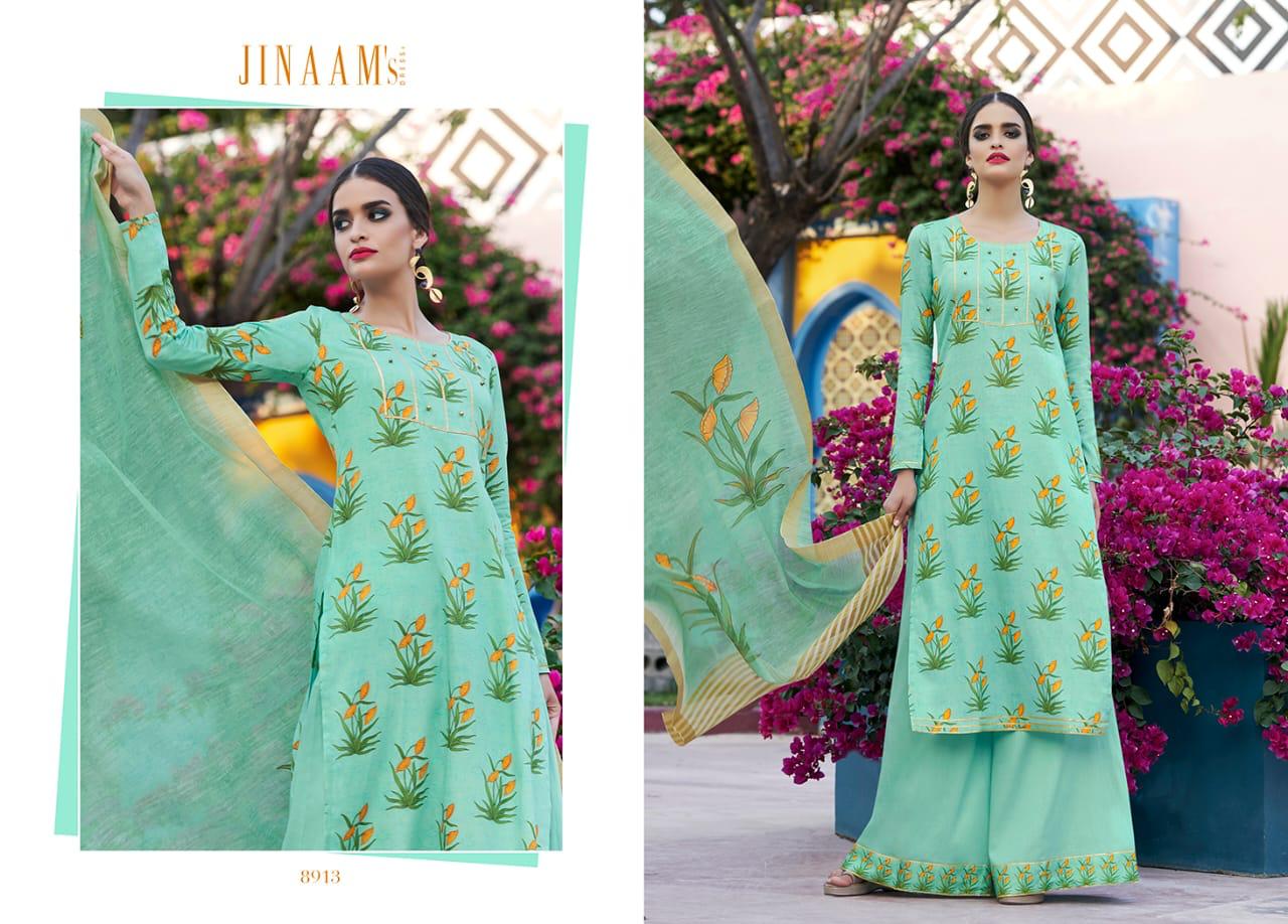 Taima By Jinaam Dresses 8910 To 8915 Series Beautiful Stylish Designer Printed And Embroidered Party Wear Occasional Wear Cotton Satin Digital Printed Dresses At Wholesale Price