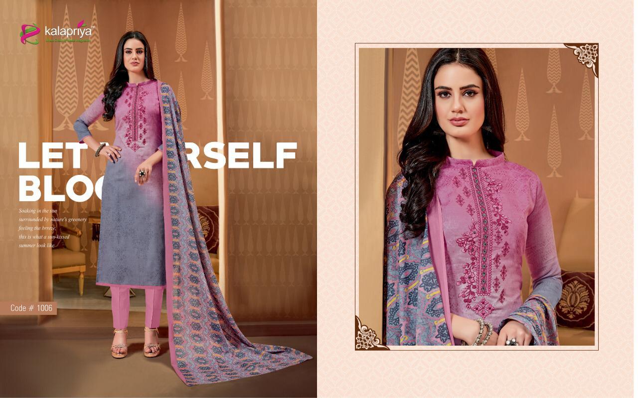 Taimur Vol-1 By Kalapriya 1001 To 1007 Series Designer Suits Beautiful Stylish Fancy Colorful Party Wear & Ethnic Wear Pure Original Heavy Satin Silk Digital Print  Dresses At Wholesale Price
