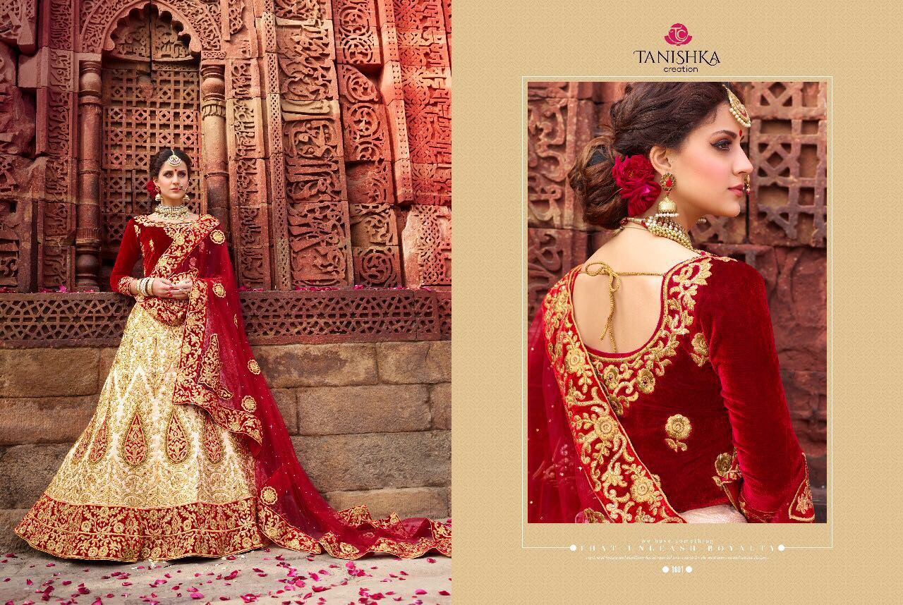 Tanishka Hit Lehengas By Tanishka Creation Indian Traditional Wear Collection Beautiful Stylish Fancy Colorful Party Wear & Occasional Wear Silk/ Velvet Lehengas At Wholesale Price