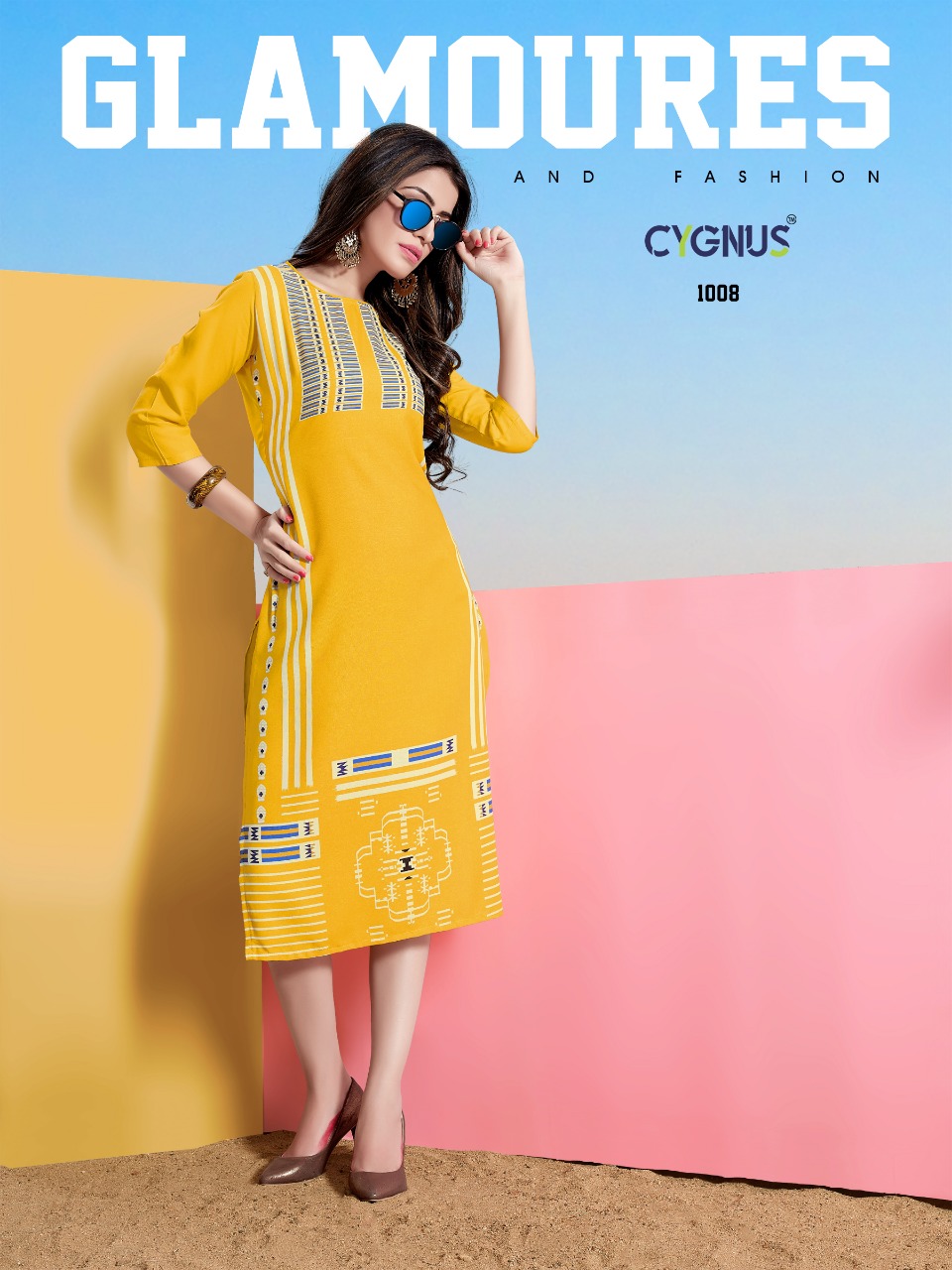 Tannu By Cygnus 1001 To 1008 Series Beautiful Colorful Stylish Fancy Casual Wear & Ethnic Wear & Ready To Wear Heavy Rayon Printed Kurtis At Wholesale Price