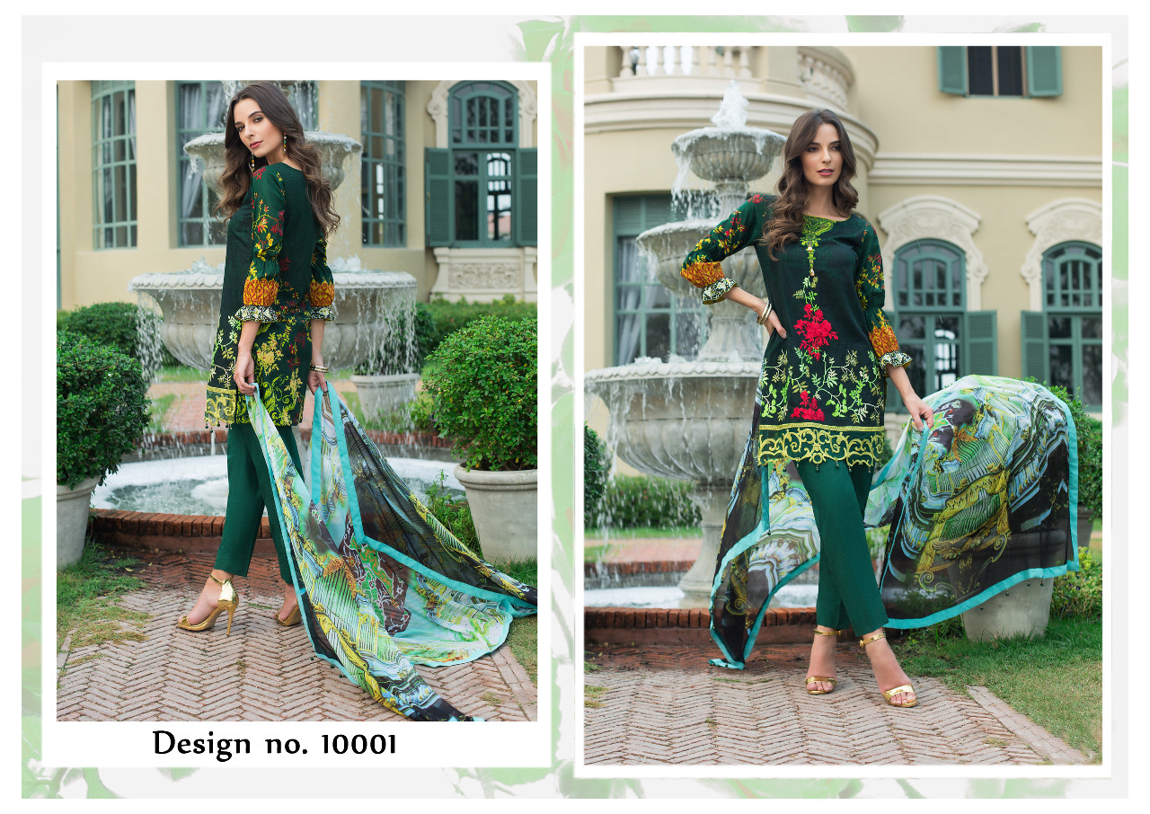 Tawakkal Vol-2 By Fashid Wholesale 10001 To 10010 Series Beautiful Pakistani Stylish Fancy Colorful Casual Wear & Ethnic Wear Cotton Printed Dresses At Wholesale Price