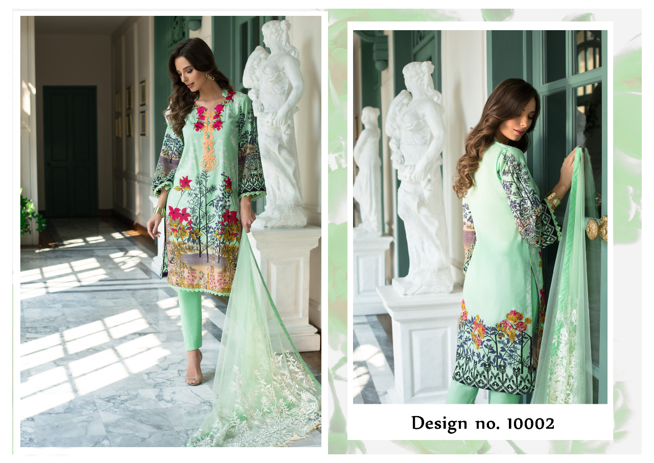 Tawakkal Vol-2 By Fashid Wholesale 10001 To 10010 Series Beautiful Pakistani Stylish Fancy Colorful Casual Wear & Ethnic Wear Cotton Printed Dresses At Wholesale Price
