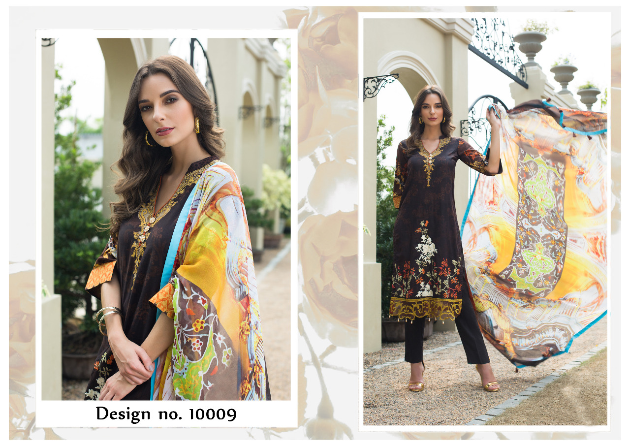 Tawakkal Vol-2 By Fashid Wholesale 10001 To 10010 Series Beautiful Pakistani Stylish Fancy Colorful Casual Wear & Ethnic Wear Cotton Printed Dresses At Wholesale Price
