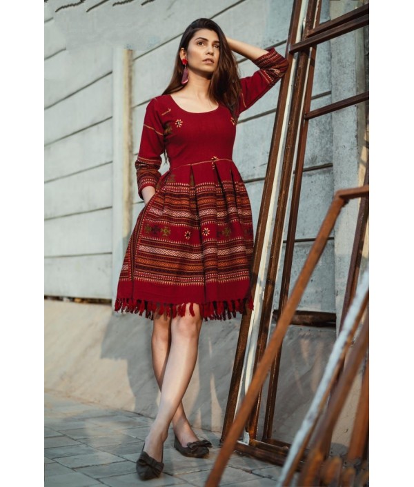 The Forest Girl By Kaamiri 01 To 04 Series Designer Wear Collection Beautiful Stylish Fancy Colorful Party Wear & Occasional Wear Semi Woolen Kurtis At Wholesale Price