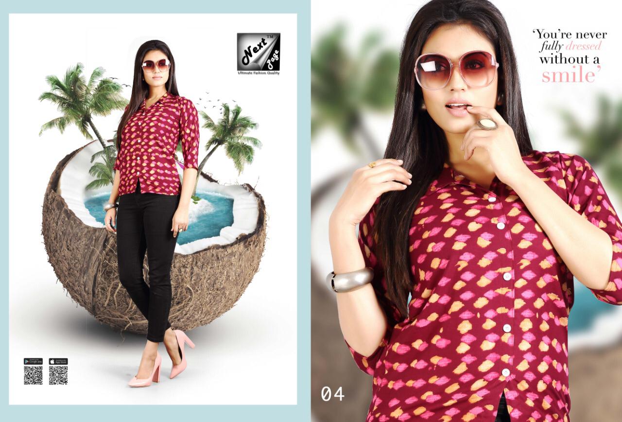 Tiny Twins By Next Page 01 To 12 Series Beautiful Colorful Stylish Fancy Casual Wear & Ethnic Wear & Ready To Wear Rayon Printed Tops At Wholesale Price